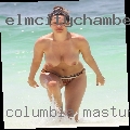 Columbia masturbating